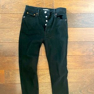 Re/Done REDONE size 28 black skinny jeans - amazing condition